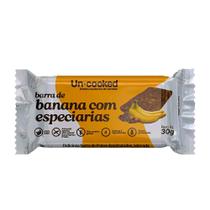 Barra de Cereal Snack de Banana com Especiarias Un Cooked -30g