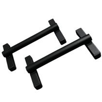 Barra De Chão Apoio Para Flexão Exercício Fitness Musculação