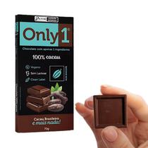 Barra De Chocolate 100% Cacau Puro - Only1 70g