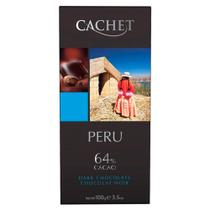 Barra de Chocolate 64% Peru Cachet 100g