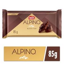 Barra de Chocolate Alpino black top 85g