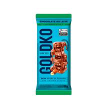Barra de Chocolate Ao Leite Avelã Goldko 80g Barra de Chocolate Ao Leite Avelã Goldko 80g