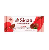 Barra de Chocolate Ao Leite Cobertura Mais 1,01kg Sicao