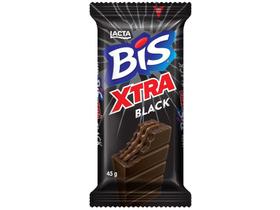 Barra de Chocolate Bis Xtra Black 45g Lacta