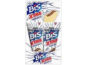 Barra de Chocolate Bis Xtra Branco 1,08kg 24 Unidades Lacta