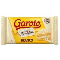 Barra de chocolate branco garoto 1kg
