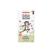 Barra de Chocolate Branco Vegano ao Leite de Coco Super Vegan 95g Barra de Chocolate Branco Vegano ao Leite de Coco Super Vegan 95g