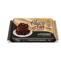Barra De Chocolate Choco Chef Amargo 1,010 Kg - Jazam
