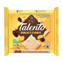 Barra de Chocolate Garoto Talento 85g Cereais e Passas (amarelo) Barra de Chocolate Garoto Talento 85g Cereais e Passas (amarelo)