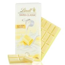 Barra de Chocolate Lindt Swiss Classic Branco 100g