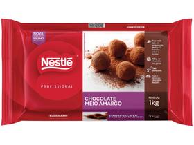 Barra de Chocolate Meio Amargo 1kg - Nestlé Barra de Chocolate Meio Amargo 1kg - Nestlé