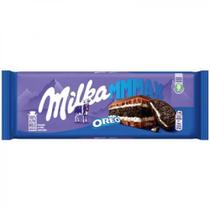 Barra de Chocolate Milka Recheado Oreo 300g Barra de Chocolate Milka Recheado Oreo 300g