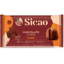 Barra de Chocolate Sicao Barry Callebaut Blend 2,1kg