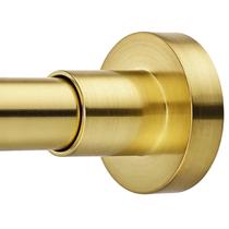 Barra de cortina de chuveiro eboatop Gold Never Rust 27-43 polegadas