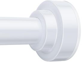 Barra de cortina de chuveiro TEECK 81-264 cm ajustável, à prova de ferrugem