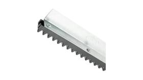 Barra de Cremalheira C/ Gomo de Nylon Linha Leve 1mt ROSSI