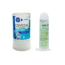 Barra de desodorante Crystal One + Skin Focus 120g 2 unidades