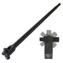Barra de disjuntor BOSRUIDA 24, 1/2 e 3/8 com acionamento duplo, torque de 600 Nm