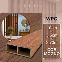 Barra de Divisória Leve Mogno 10cm x 3,5cm x 2,70m