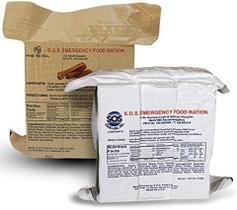 Barra de Emergência SOS Rations 3600 Calorias (Canela e Coco) Barra de Emergência SOS Rations 3600 Calorias (Canela e Coco)