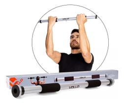 Barra De Exercícios Para Porta Fixa Por Pressão Vollo Vp1039