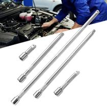 Barra De Extensão De Soquete De Catraca Com Haste Longa De 3/8 1/2" Anti-queda, Ferramenta Manual