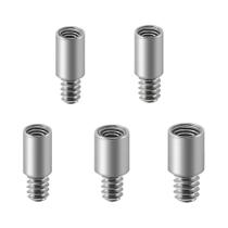 Barra de Extensão de Titânio G23 - 5 Peças para Labret, Língua, Nariz e Umbigo