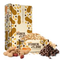 Barra de fibra NuGo Fiber D'lish Peanut Chocolate Chip 16 unidades