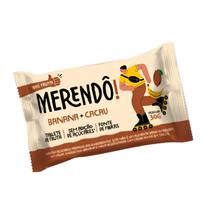 Barra De Fruta Merendô Banana E Cacau Natural Sem Açúcar - Natikos 12 Unidades 30g