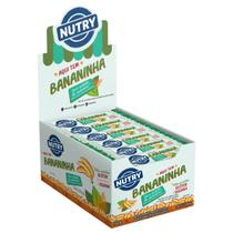 Barra de Fruta Nutry Bananinha Zero 24 Unidades 23g - Barra de Fruta Nutry Bananinha Zero 24 Unidades 23g -