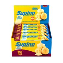 Barra de Fruta Supino Zero com Chocolate Branco display com 20 barras de 24g - Banana Brasil