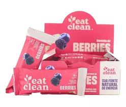 BARRA DE FRUTAS VERMELHAS BERRIES 12X30g - EAT CLEAN