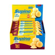 Barra De Frutas Zero Açúcar Banana Coberto com Chocolate Branco Supino com 20 unidades de 24g Banana Brasil