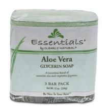 Barra de glicerina natural Soap Clearly Aloe Vera 350 ml (3 unidades) Barra de glicerina natural Soap Clearly Aloe Vera 350 ml (3 unidades)