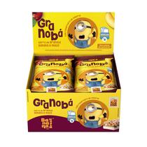 Barra de Granola Minions Banana e Maçã Granobá 12un de 20g - Banana Brasil