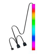 Barra de LED 30cm Gabinete ARGB 3 Pinos 5V Coolmoon Barra de LED 30cm Gabinete ARGB 3 Pinos 5V Coolmoon