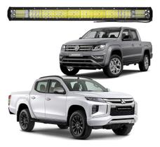 Barra De Led 432w 80cm Triton Amarok Troller Dual Collor Barra De Led 432w 80cm Triton Amarok Troller Dual Collor