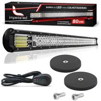 Barra de led 80cm 432w bivolt muito forte com chicote e par de imã Barra de led 80cm 432w bivolt muito forte com chicote e par de imã
