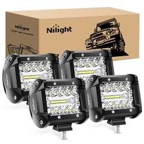 Barra de LED Nilight 4x60W 6000LM 4" para Off-Road