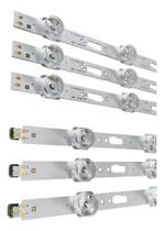 Barra de LED Samsung UN50AU7700G UN50CU7700G - Kit completo 6 barras - Produto Original Barra de LED Samsung UN50AU7700G UN50CU7700G - Kit completo 6 barras - Produto Original