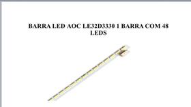 Barra de led tv le32d3330 1 Barra 48 leds novo Barra de led tv le32d3330 1 Barra 48 leds novo