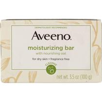 Barra de limpeza facial Aveeno Gentle Moisturizing com aveia nutritiva Barra de limpeza facial Aveeno Gentle Moisturizing com aveia nutritiva
