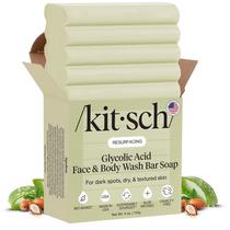 Barra de Limpeza Facial e Corporal Kitsch com Ácido Glicólico 113 g Barra de Limpeza Facial e Corporal Kitsch com Ácido Glicólico 113 g