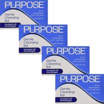 Barra de limpeza PURPOSE Gentle 100g, pacote com 4