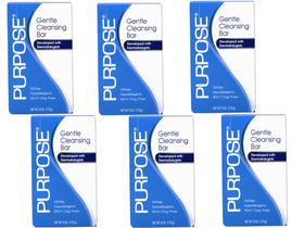 Barra de limpeza PURPOSE Gentle 170 g (pacote com 6)