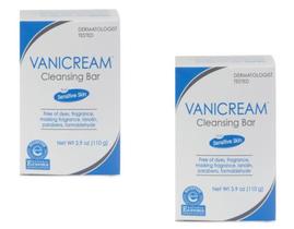 Barra de limpeza Vanicream para pele sensível 110 ml (pacote com 2)