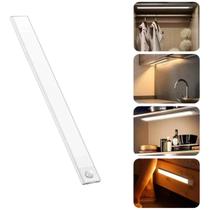Barra De Luz Com Sensor Inteligente De Led 80cm 3000mah quente,frio e neutro