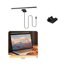 Barra De Luz De Monitor LED RGB USB Touch Regulável Curvada Lâmpada De Mesa Para Jogos De Escritório