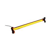 Barra De Luz Estroboscópica De Emergência Para Carro 80LED 12-24V, Lâmpada De Advertência Piscante