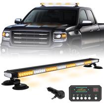Barra de luz estroboscópica Roof Top XRIDONSEN 37 104 LED branca âmbar Barra de luz estroboscópica Roof Top XRIDONSEN 37 104 LED branca âmbar